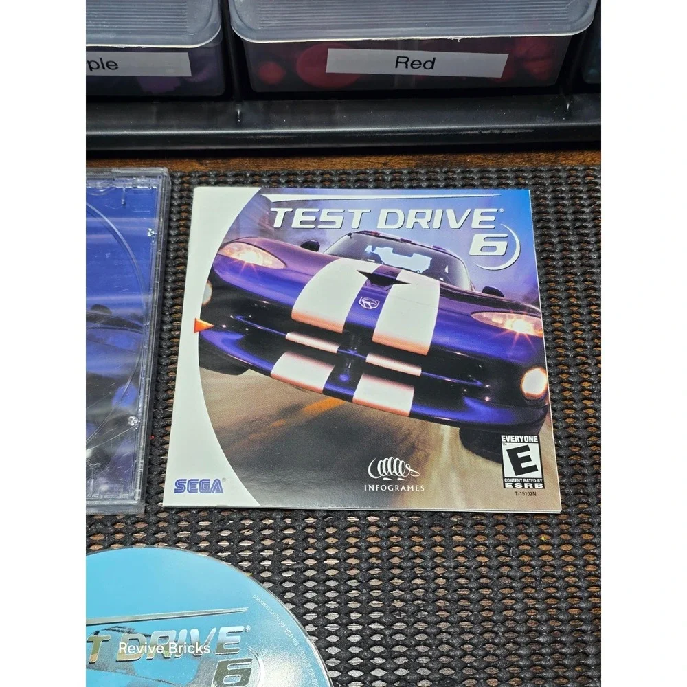 Test Drive 6 (Sega Dreamcast, 1999) CIB Complete Tested Working Great Condition‎